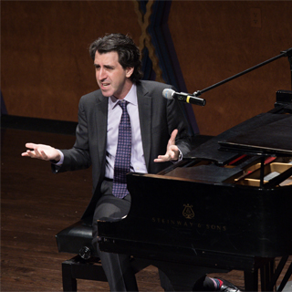 Broadway composer Jason Robert Brown at Festival of Amerian Song