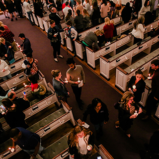 interior of Robert Carr Chapel