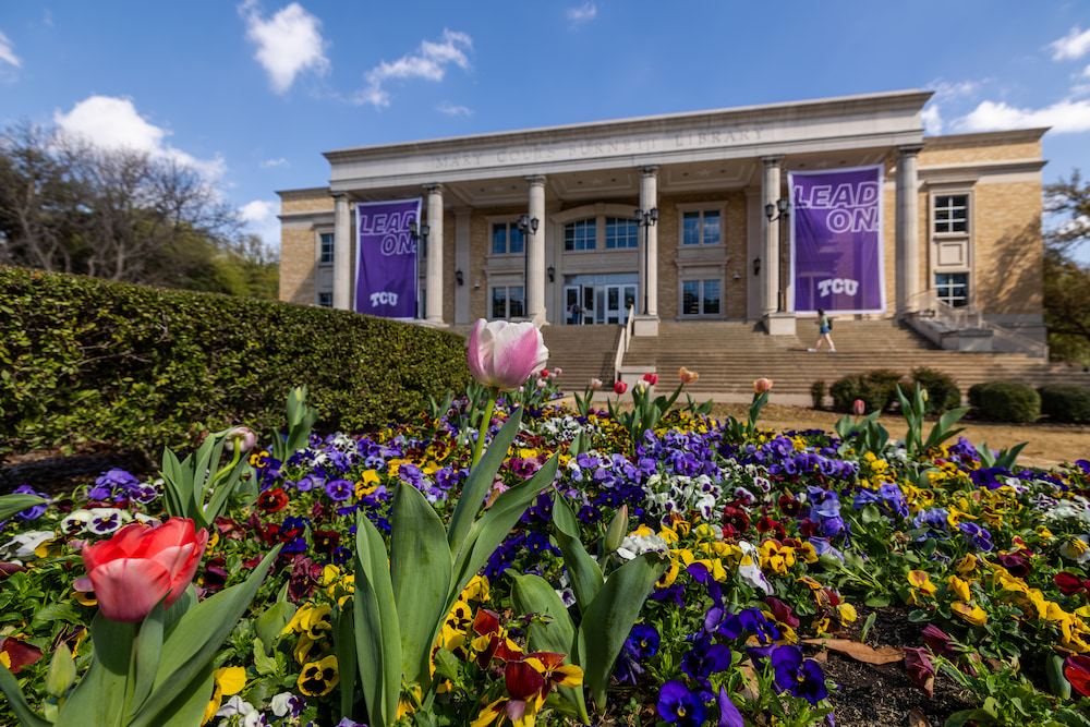 TCU library exterior