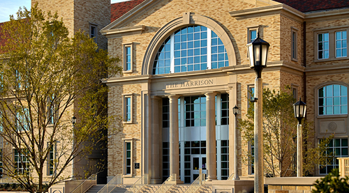 Harrison building entrance