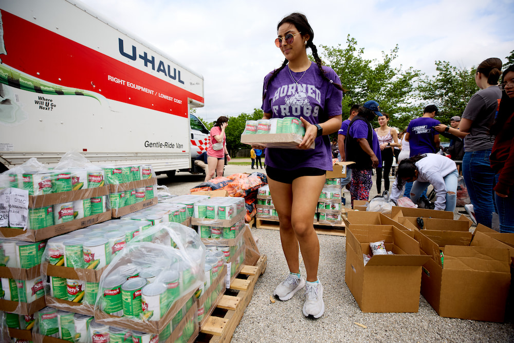 Student volunteering